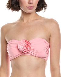 Kate Spade - Bandeau Bra Bikini Top - Lyst