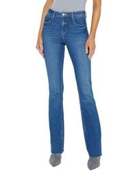 L'Agence - Ruth High-Rise Straight Jean - Lyst