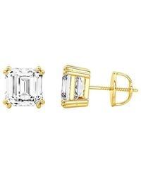 Lab Grown Diamonds - 14K 9.00 Ct. Tw. Lab-Grown Diamond Earrings - Lyst