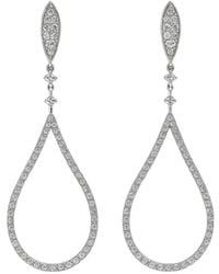 Jewels by Viomo - 14K 3.01 Ct. Tw. Diamond Dangle Earrings - Lyst