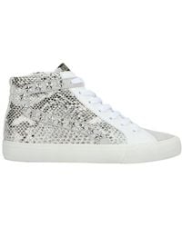 Vintage Havana - Kate High 1 Leather & Suede Sneaker - Lyst