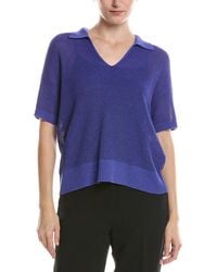 Eileen Fisher - Short Sleeve Sweater - Lyst