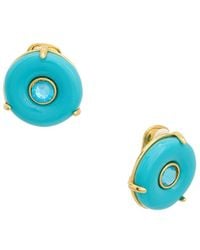 Kenneth Jay Lane - Button Earrings - Lyst
