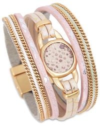Saachi - Plated Medallion Bracelet - Lyst