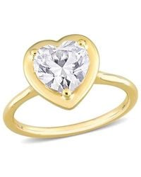 Rina Limor - 10K 2.00 Ct. Tw. Moissanite Heart Ring - Lyst