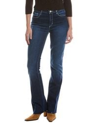 L'Agence - Ruth High-Rise Straight Jean - Lyst