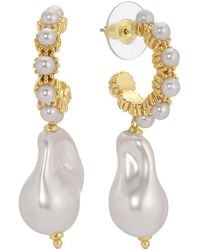 Eye Candy LA - Cz Drop Earring - Lyst