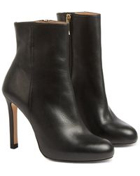 LK Bennett - Nolan Leather Ankle Boot - Lyst