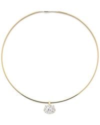 Prince Diamond & Jewelry - 14K 4.10 Ct. Tw. Lab-Grown Diamond Pendant Collar - Lyst