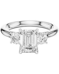 Amairah - 14K 2.00 Ct. Tw. Lab-Grown Diamond 3 Stone Ring - Lyst