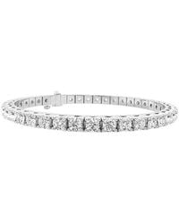 Diana M. Jewels - Diana M. Fine Jewelry 14K 7.00 Ct. Tw. Lab Grown Diamond Tennis Bracelet - Lyst