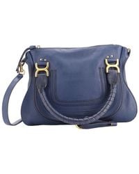 Chloé - Leather Marcie Shoulder Bag Medium (Authentic Pre-Loved) - Lyst
