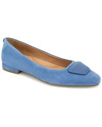Gentle Souls - By Kenneth Cole Hanette Suede Flat - Lyst
