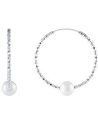 Splendid - 7-8Mmmm Pearl Earrings - Lyst