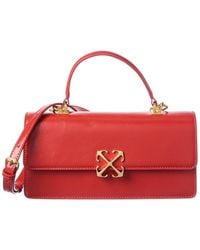 Off-White c/o Virgil Abloh - Jitney Leather Shoulder Bag - Lyst