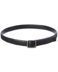 J.McLaughlin - Braided Leather Belt - Lyst