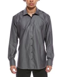 Eterna - Twill Kent Shirt - Lyst