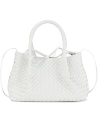 Tiffany & Fred Paris - Hand-Woven Leather Tote - Lyst