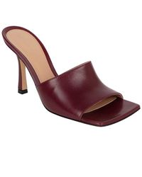 Bottega Veneta - Lambskin Stretch Mule (Authentic Pre-Loved) - Lyst