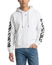 Off-White c/o Virgil Abloh - Virgil Spray Arrow Hoodie - Lyst