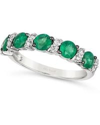 Le Vian - Le Vian 14k 1.25 Ct. Tw. Diamond & Emerald Ring - Lyst