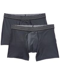 Tommy John - 2Pk Performance Basics Boxer Brief - Lyst