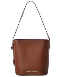 Marc Jacobs - Large Leather Bucket Bag - Lyst