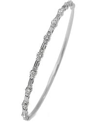 Sabrina Designs - 14k 0.76 Ct. Tw. Diamond Flexible Bangle Bracelet - Lyst