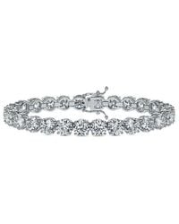 Lab Grown Diamonds - 14K 28.50 Ct. Tw. Lab-Grown Diamond Tennis Bracelet - Lyst