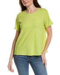 Eileen Fisher - Crewneck T-Shirt - Lyst