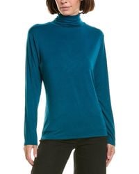 InCashmere - Fine Knit Turtleneck Top - Lyst