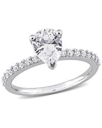 Rina Limor - 10k 2.12 Ct. Tw. White Sapphire Ring - Lyst