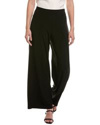 Anne Klein - High-Rise Pull-On Release Pleat Palazzo Pant - Lyst