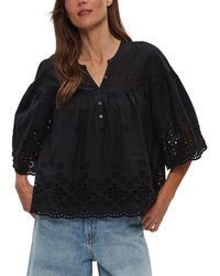 Michael Stars - Gloria Relaxed Top - Lyst