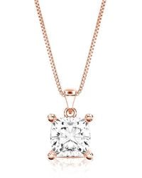 Amairah - 14K 1.00 Ct. Tw. Lab-Grown Diamond Pendant Necklace - Lyst