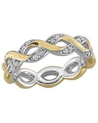 Created Forever - 0.16 Ct. Tw. Lab-Grown Diamond Infinity Eternity Ring - Lyst