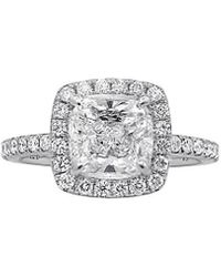 Diana M. Jewels Fine Jewellery 18k 3.52 Ct. Tw. Diamond Ring - Metallic