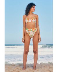 FARM Rio - Rainbow Sunset Bikini Top - Lyst