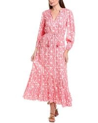 Garrie B - Long Sleeve Maxi Dress - Lyst