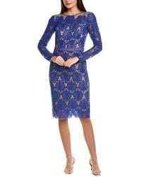 Tadashi Shoji - Embellished Midi Dress - Lyst