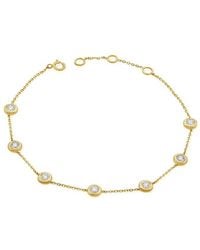 Sabrina Designs - 14k 0.19 Ct. Tw. Diamond Station Bracelet - Lyst