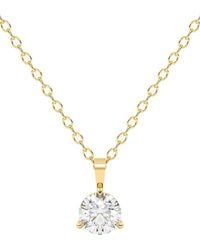 Diamond Select Cuts - 14K 0.33 Ct. Tw. Diamond Pendant Necklace - Lyst