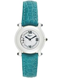 Chopard - Happy Sport Diamond Watch, Circa 2000S (Authentic Pre-Owned) - Lyst