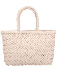 Dragon Diffusion - Mini Flat Gora Leather Shoulder Bag - Lyst