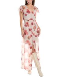 Rag & Bone - Raine Silk-Blend Maxi Dress - Lyst