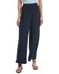 Splendid - Cayden Embroidered Linen-Blend Pant - Lyst