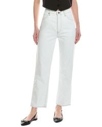 FRAME - Frame The Vertical Trinity Crop Jean - Lyst