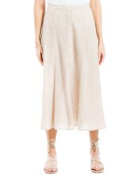 Max Studio - Yarn Dyed Button Front Maxi Skirt - Lyst