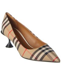 Burberry Vintage Check Pump - Brown