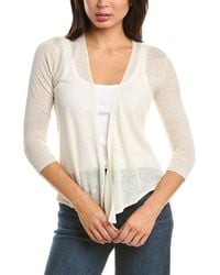 NIC+ZOE - 4-Way Linen-Blend Cardigan - Lyst